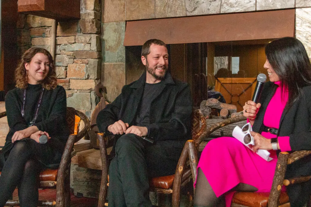 Panelists discussing 